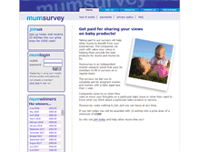 Tablet Screenshot of mumsurvey.co.uk